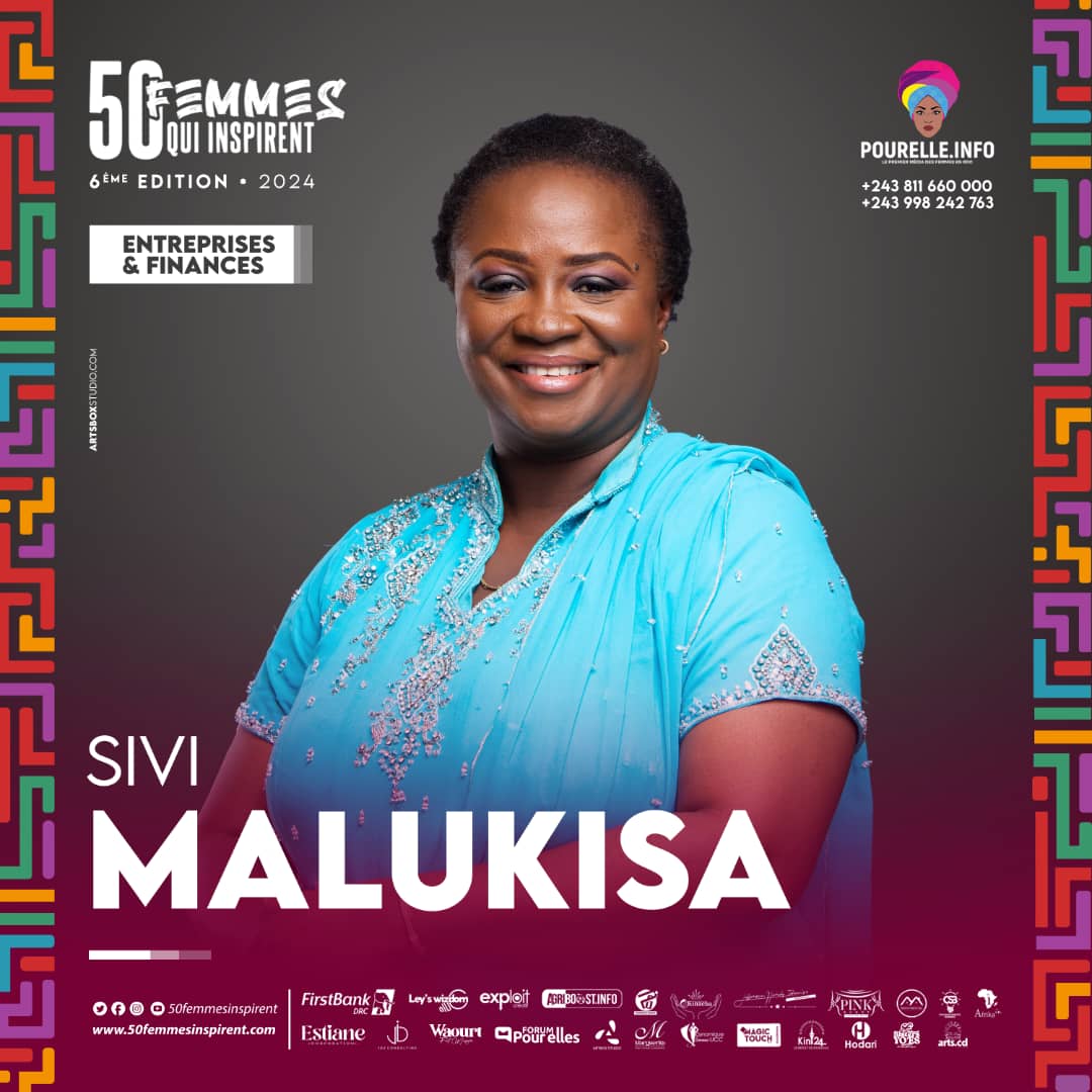 Sivi MALUKISA, l’ambassadrice de l’industrie agro-alimentaire Made in RDC