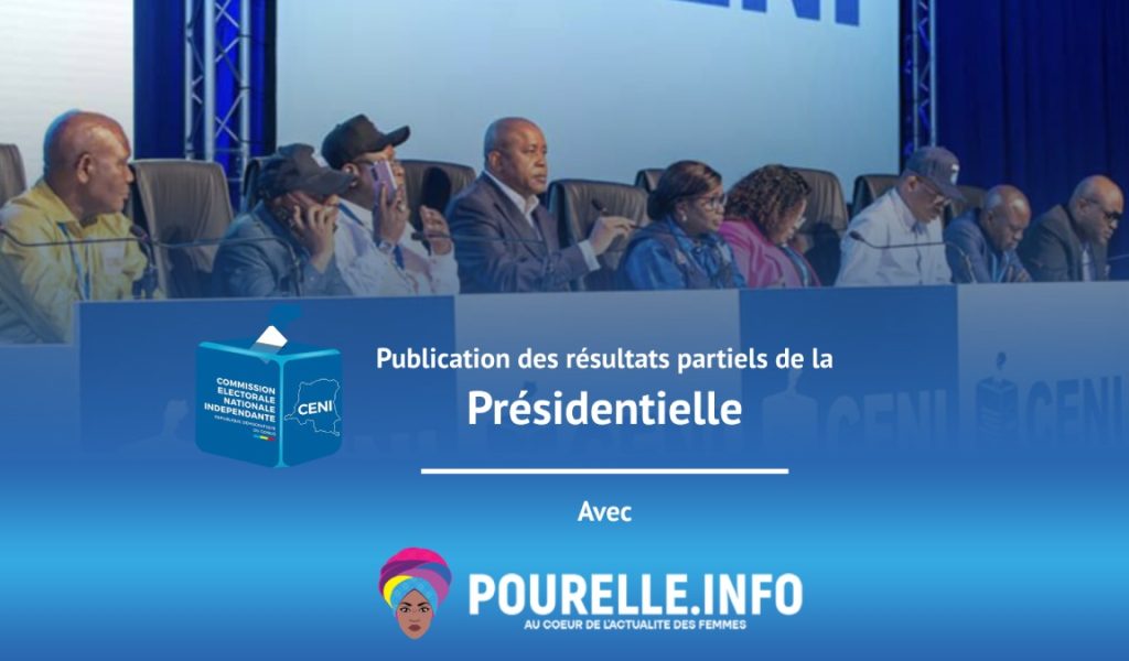 Publication résultats partiels présidentielle, CENI, élections 2023